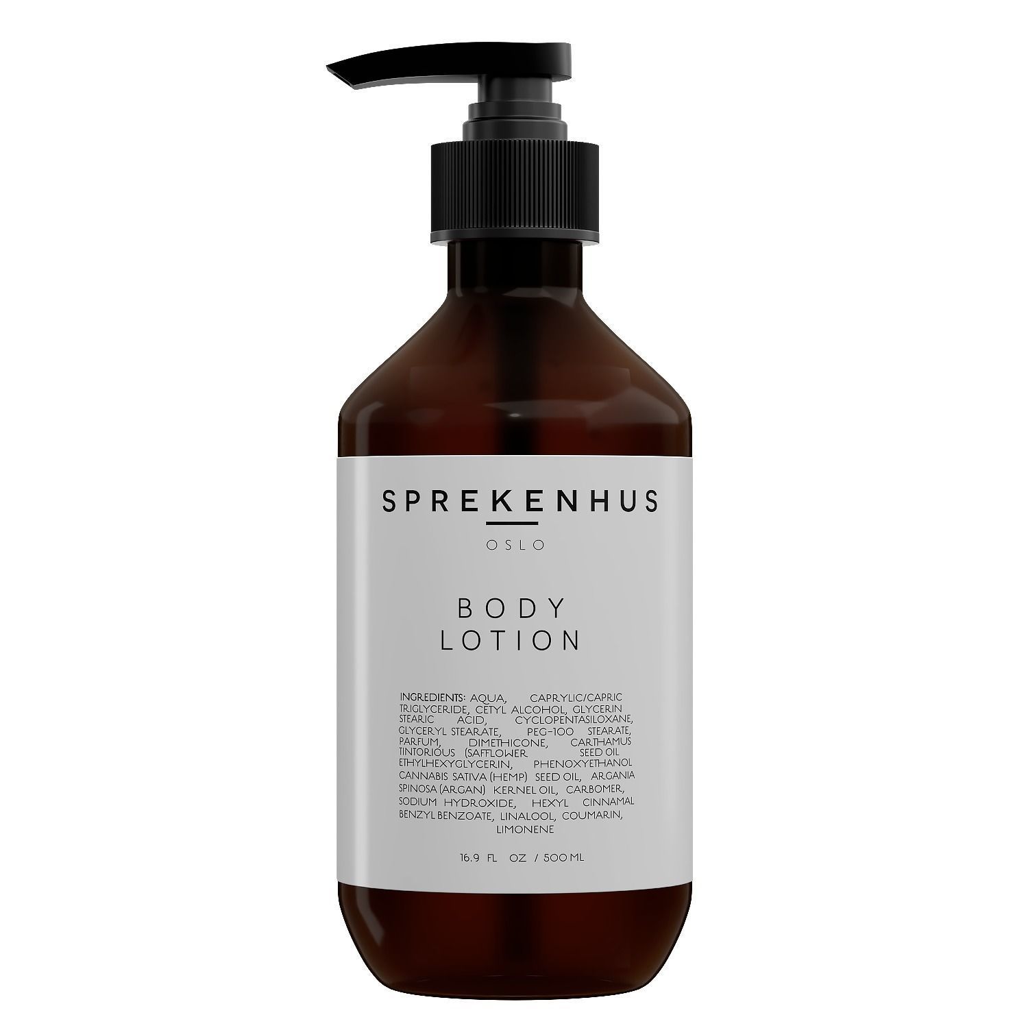 Sprekenhus Body Lotion 500ml Low-poly 3D model_1