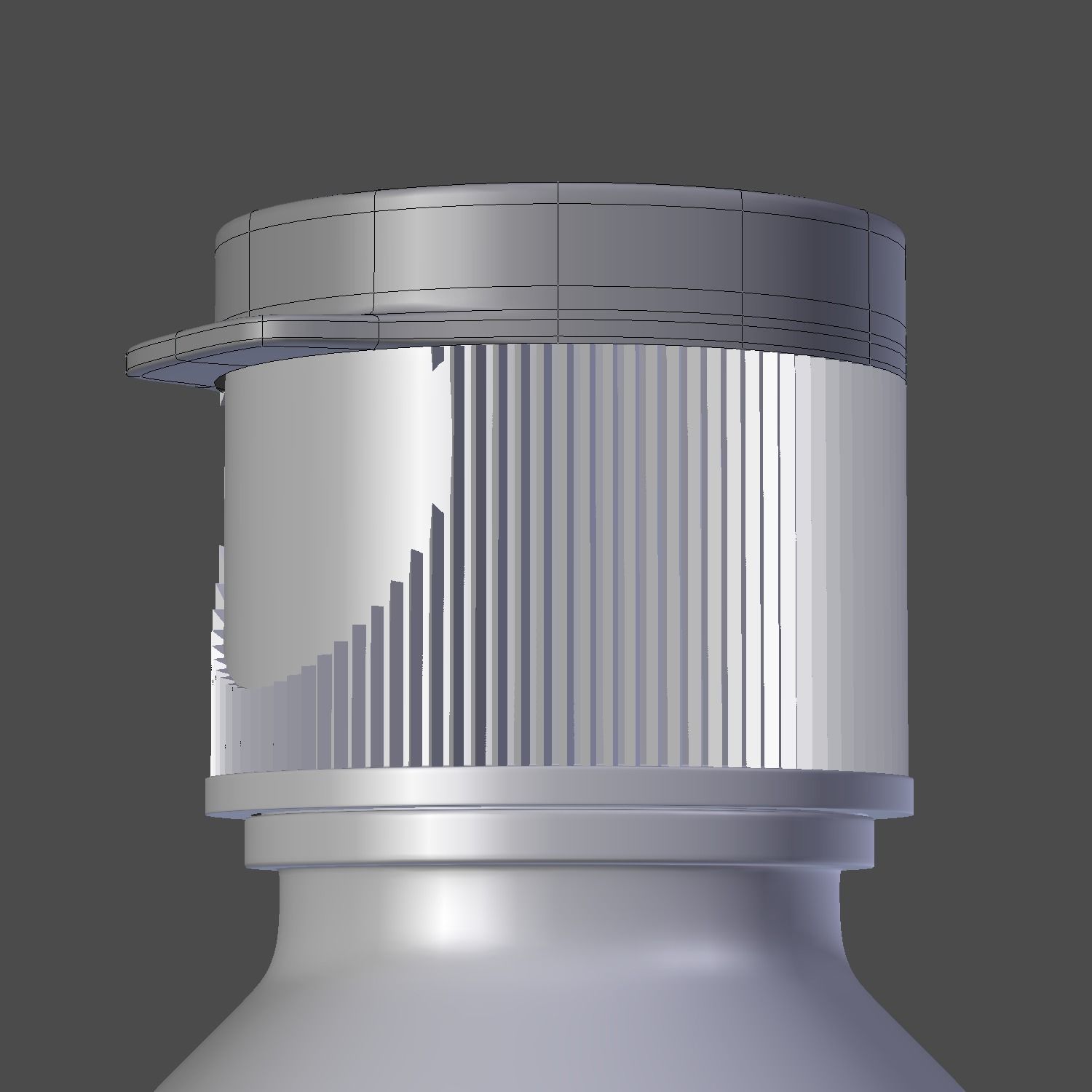 Sprekenhus Body Lotion 50ml Low-poly 3D model_7