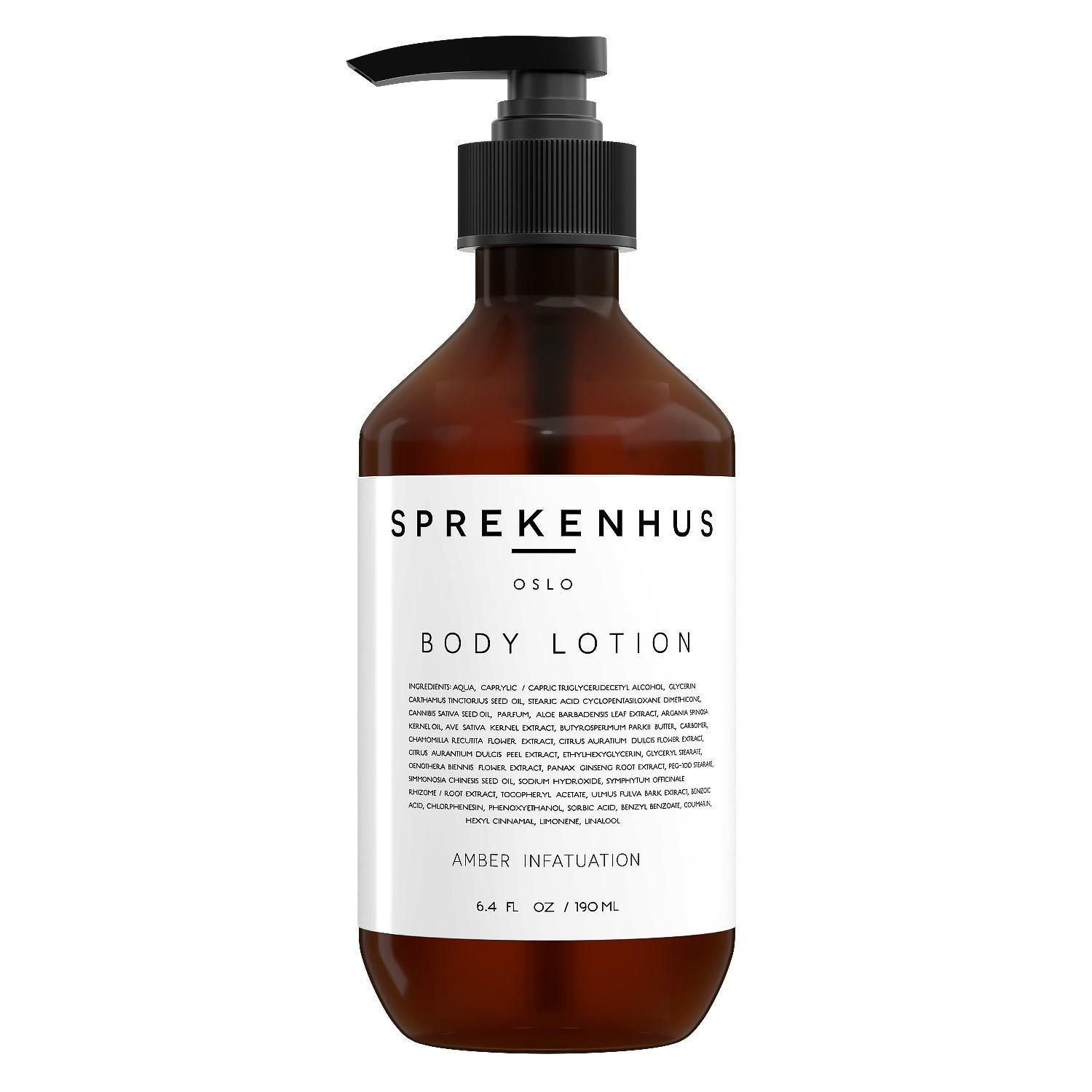 Sprekenhus Body Lotion Amber Infatuation Low-poly 3D model_1
