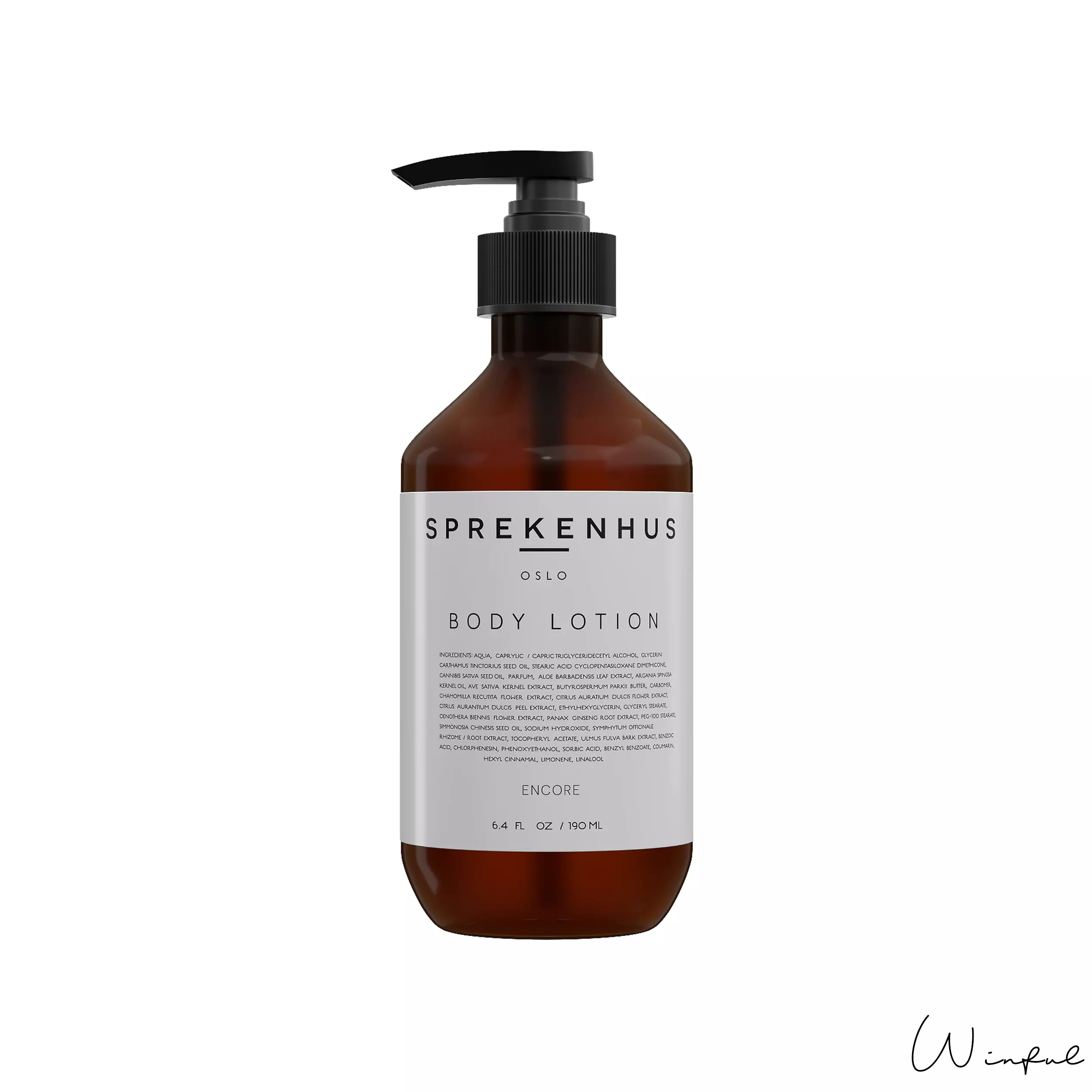 Sprekenhus Body Lotion Encore Low-poly 3D model_0