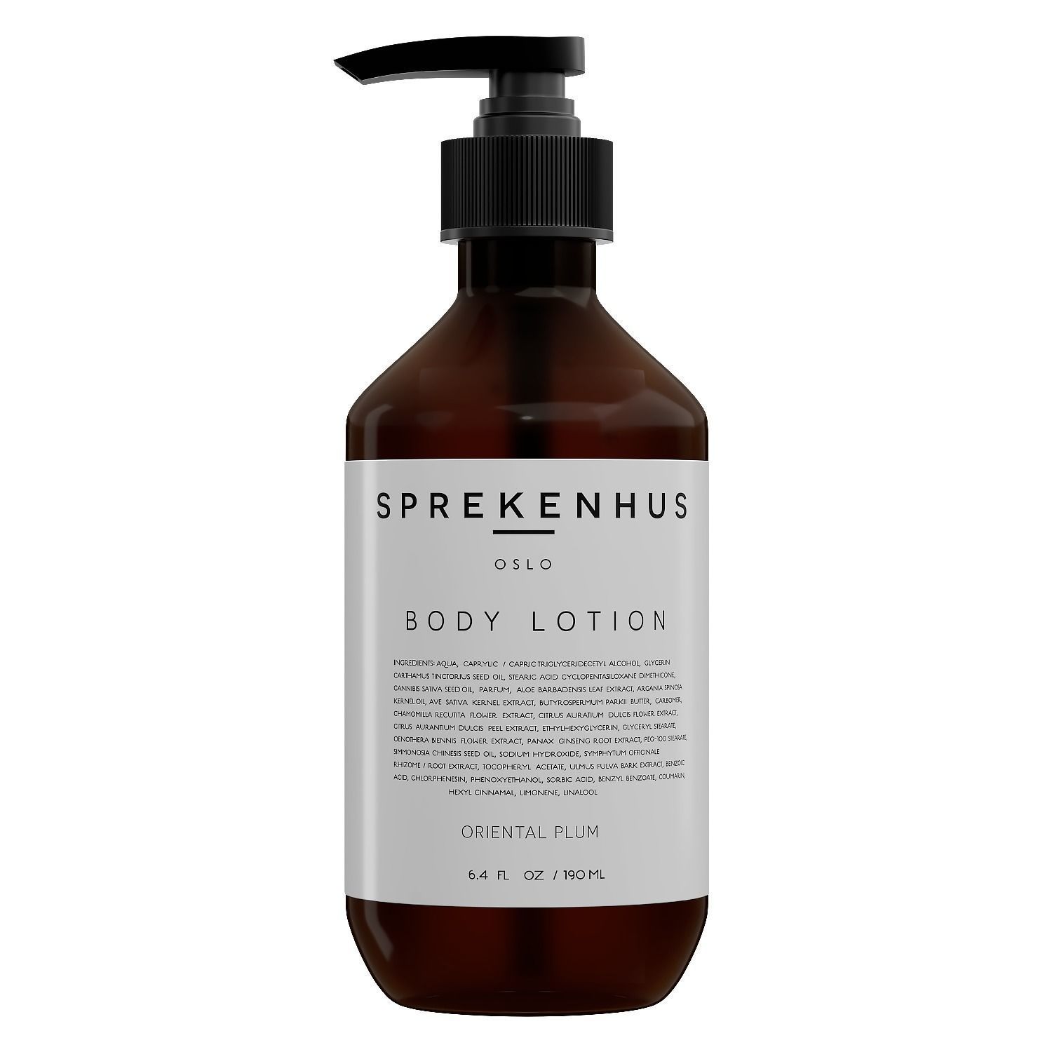 Sprekenhus Body Lotion Oriental Plum Low-poly 3D model_1