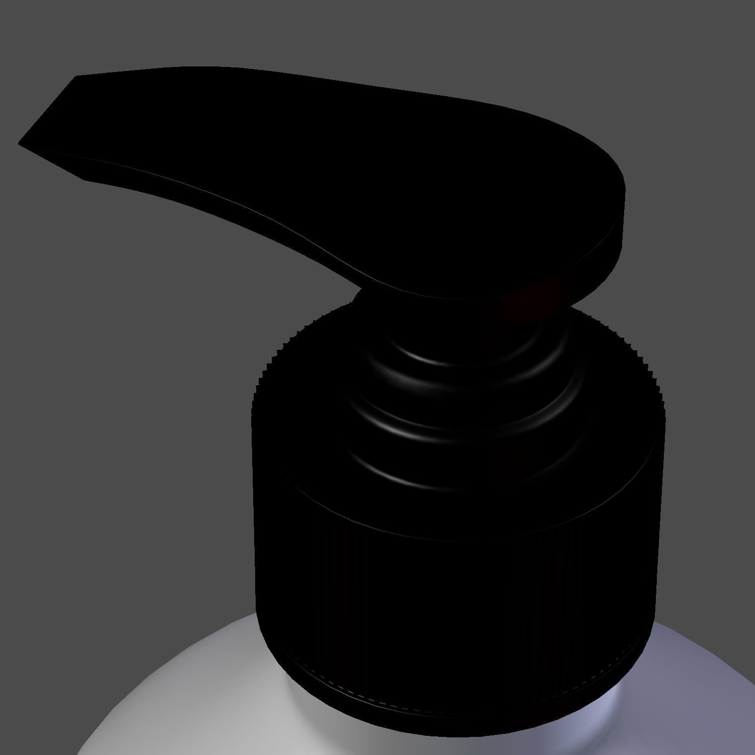 Sprekenhus Body Lotion Oriental Plum Low-poly 3D model_9