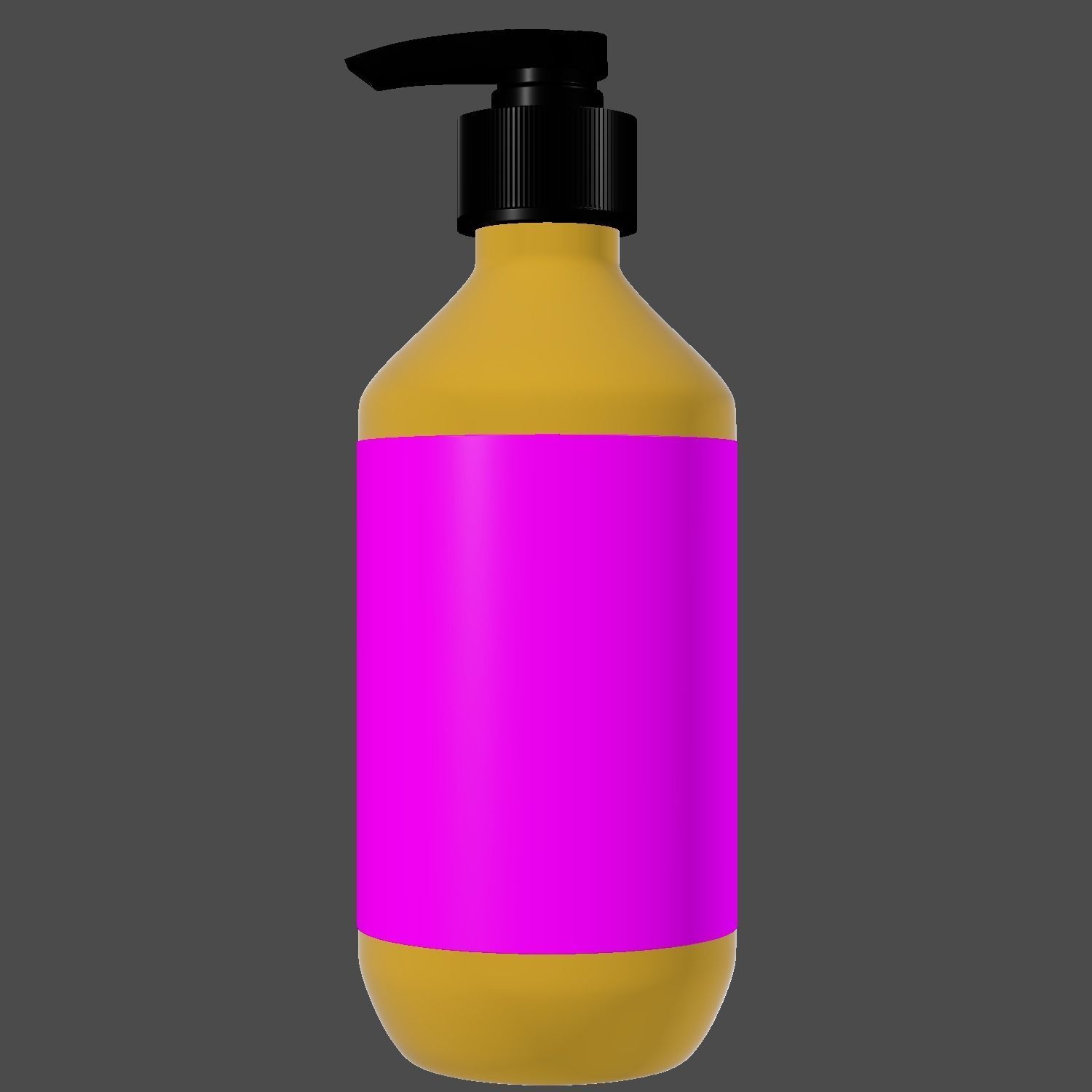 Sprekenhus Body Lotion Oriental Plum Low-poly 3D model_4