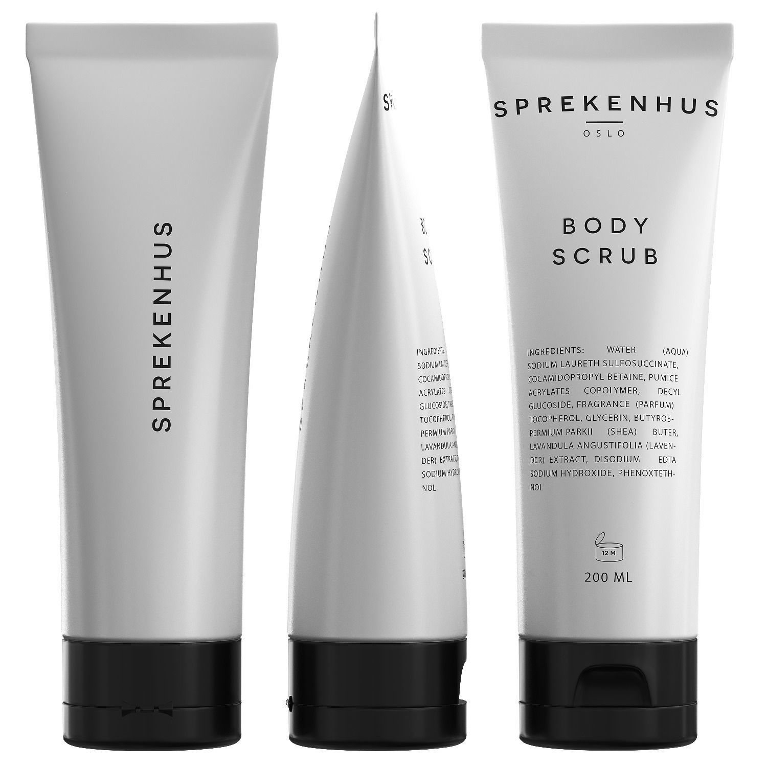 Sprekenhus Body Scrub Low-poly 3D model_1