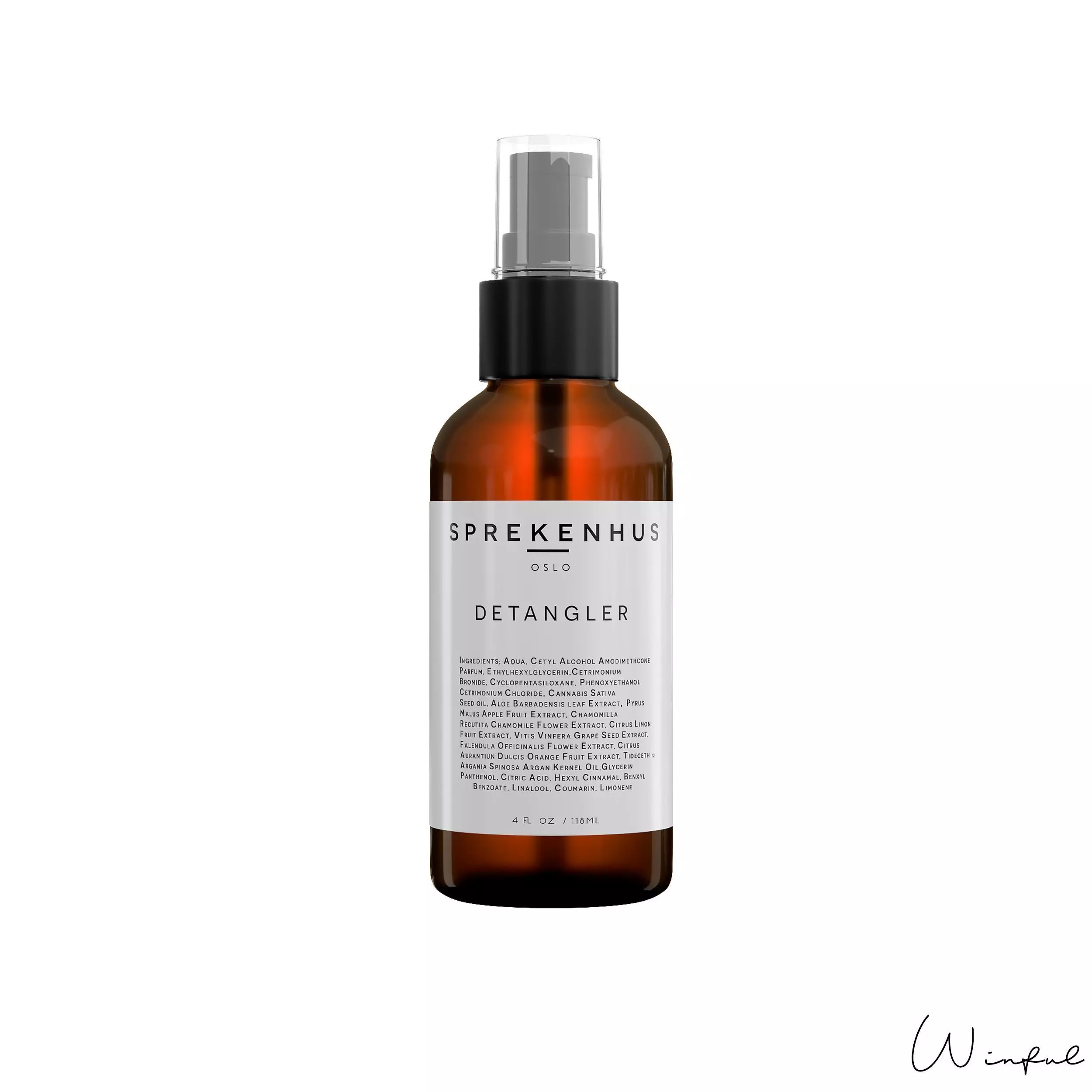 Sprekenhus Detangler Low-poly 3D model_0