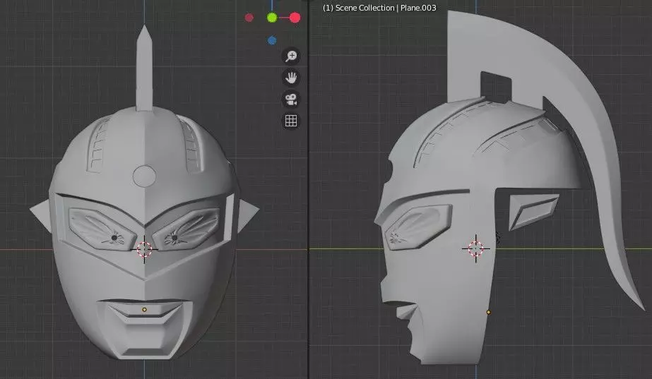 Ultraseven Ultraman Seven 3D printable helmet 3D print model_0