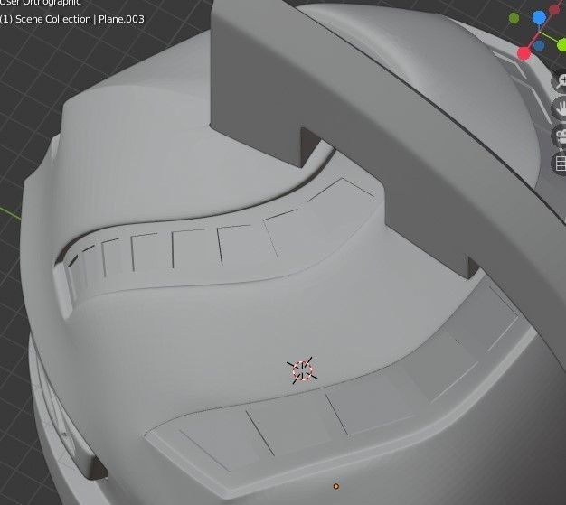 Ultraseven Ultraman Seven 3D printable helmet 3D print model_6