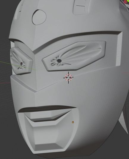 Ultraseven Ultraman Seven 3D printable helmet 3D print model_5