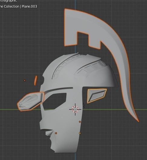 Ultraseven Ultraman Seven 3D printable helmet 3D print model_7