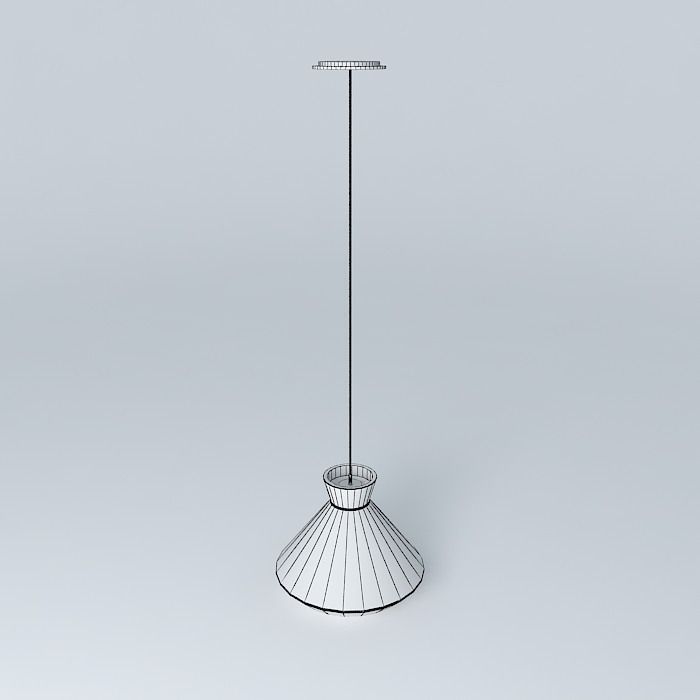 Yellow Lamp Free 3D model_3