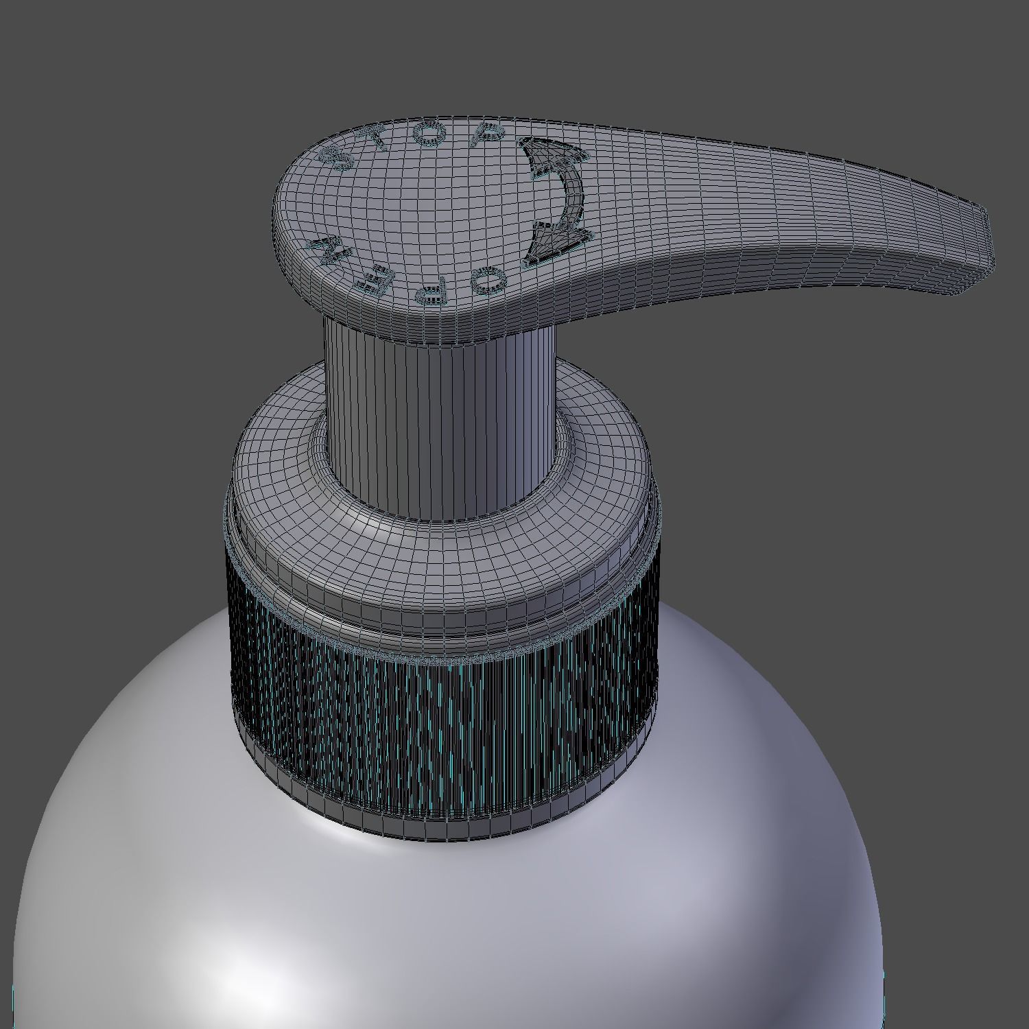 Sprekenhus Hand Wash 236ml Low-poly 3D model_7