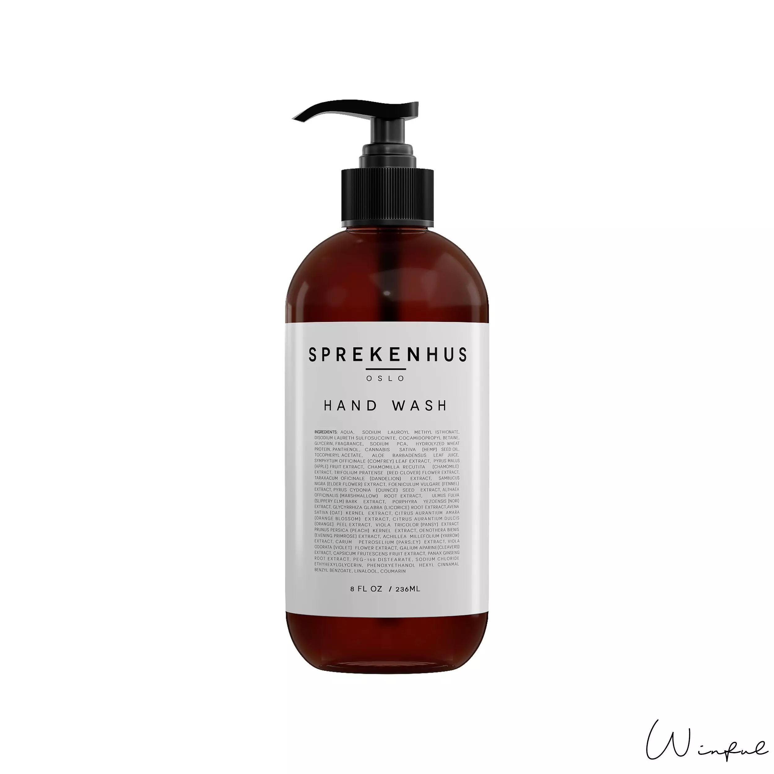 Sprekenhus Hand Wash 236ml Low-poly 3D model_0