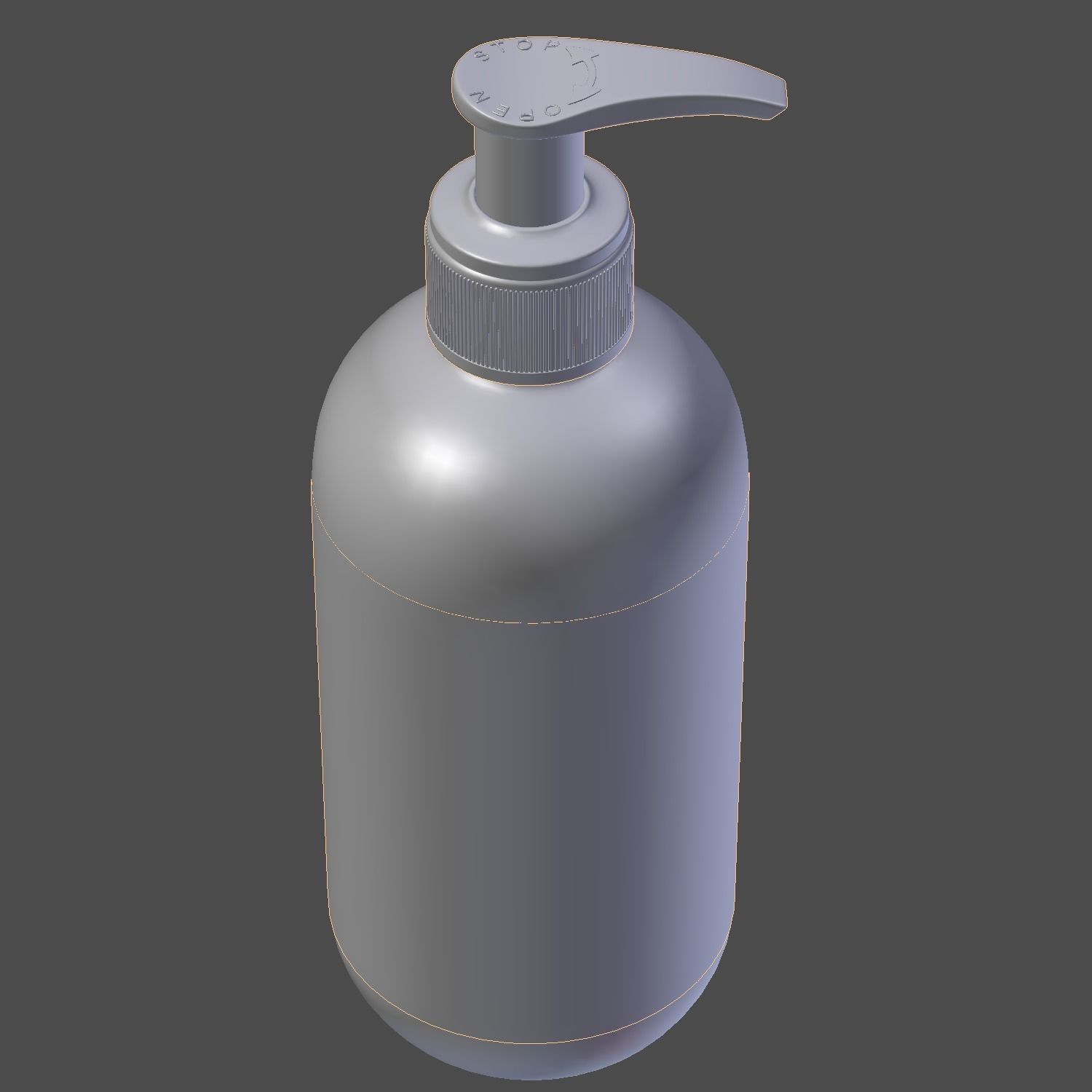 Sprekenhus Hand Wash 236ml Low-poly 3D model_8