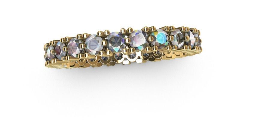 Eternity Ring 3D print model_4