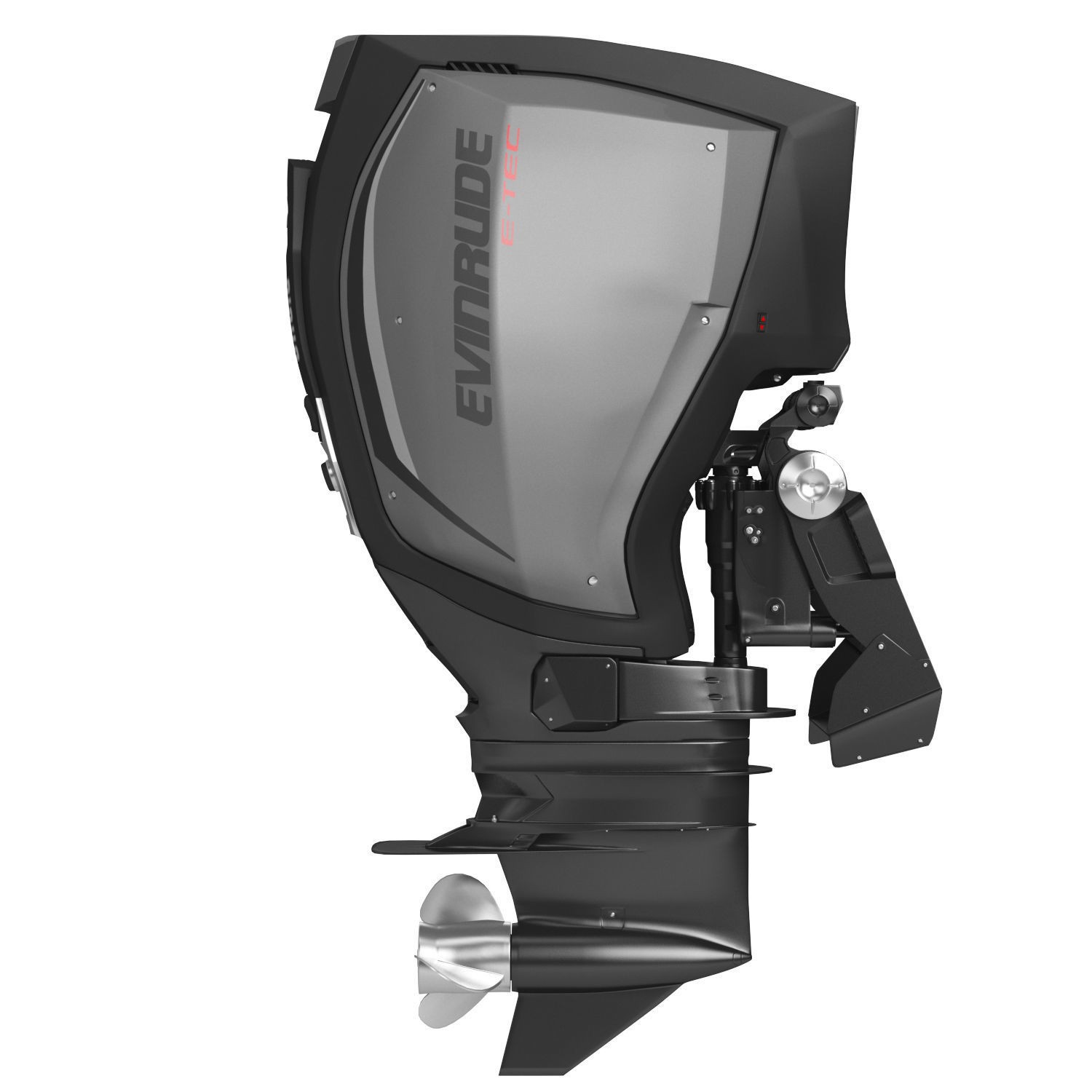 Evinrude E-TEC G2 Outboard Motor 3D Model 3D model_8