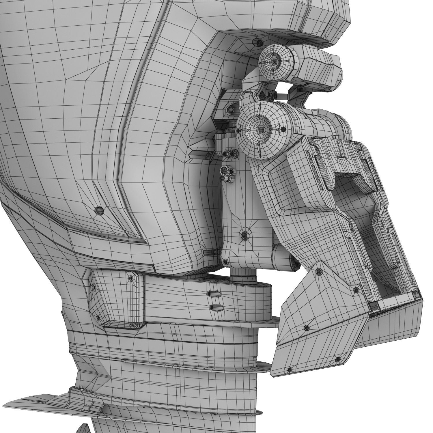 Evinrude E-TEC G2 Outboard Motor 3D Model 3D model_26