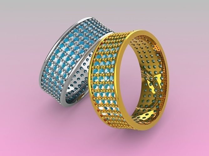 gents ring 3D print model