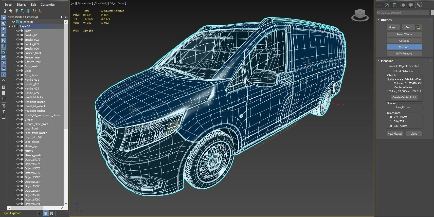 Mercedes Benz Metris 2016 3D model_14