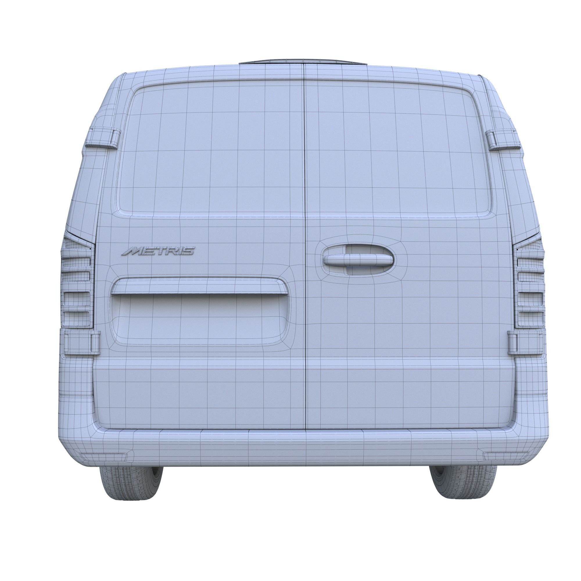 Mercedes Benz Metris 2016 3D model_7