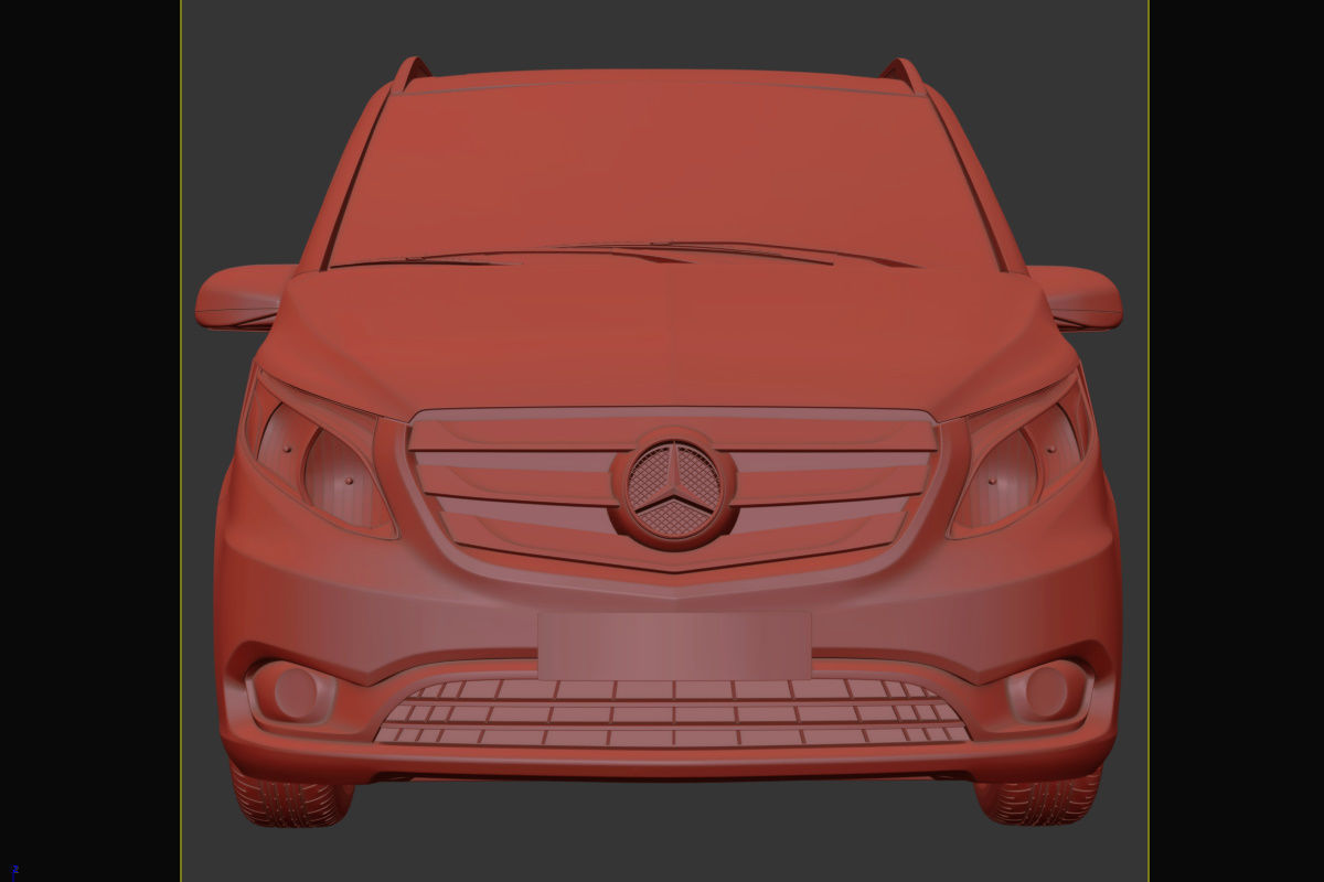 Mercedes Benz Metris 2016 3D model_10