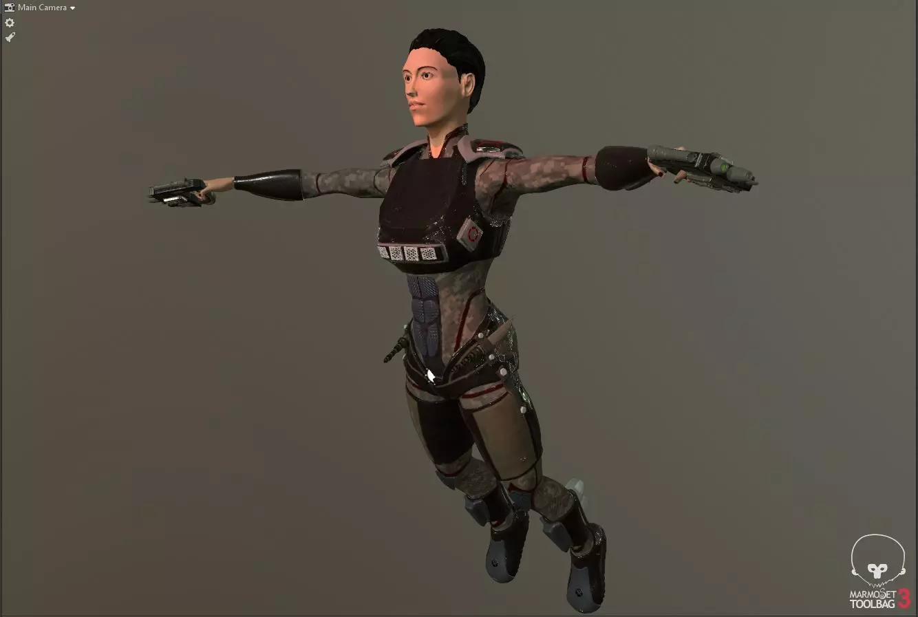 SOLDIER- FIRST ASSAULT TEAM Low-poly 3D model