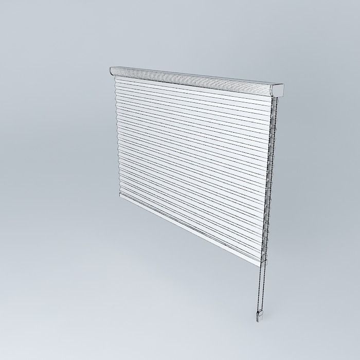 Cortina Duette Luxaflex Free 3D model_4