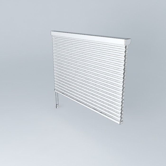 Cortina Duette Luxaflex Free 3D model_3