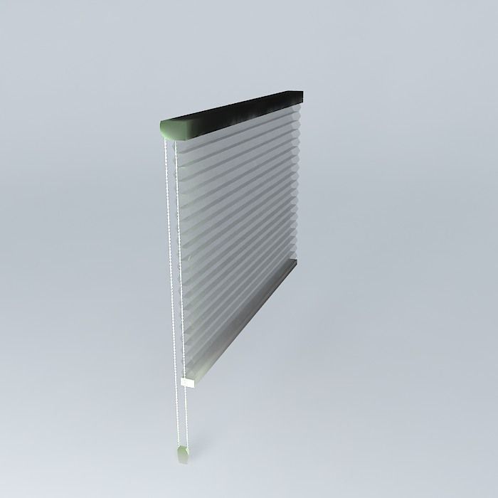 Cortina Duette Luxaflex Free 3D model_1