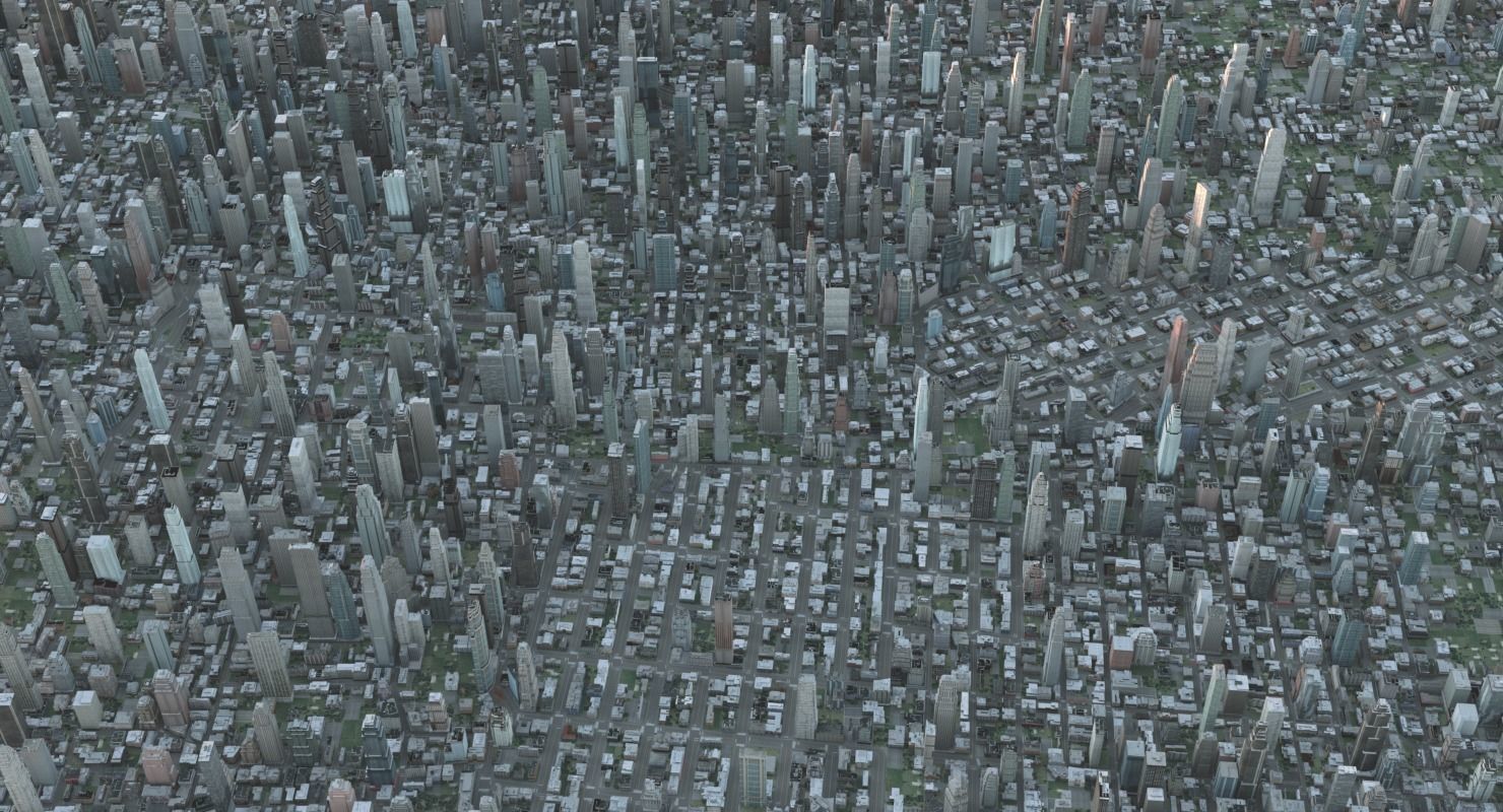 Real Time City 16 3D model_2