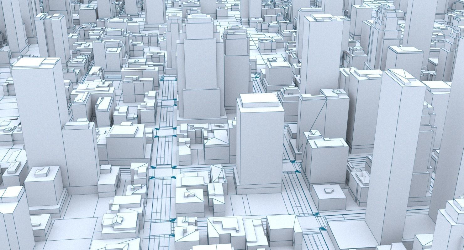 Real Time City 16 3D model_9