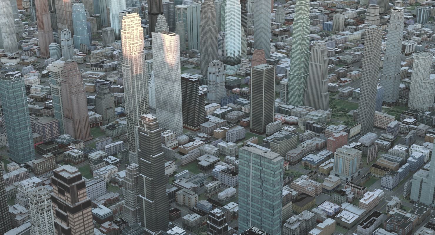Real Time City 16 3D model_6