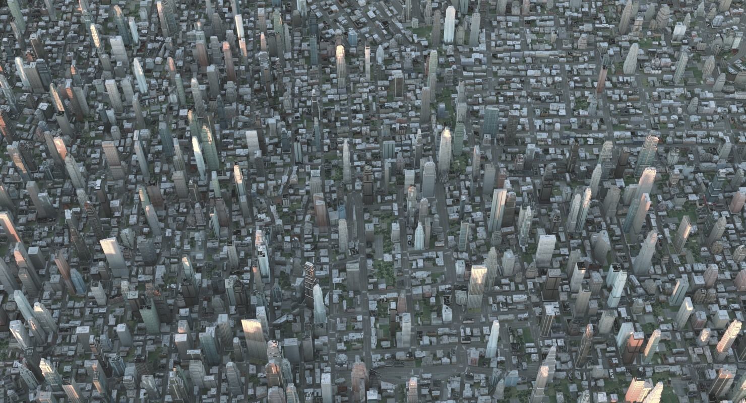 Real Time City 16 3D model_8