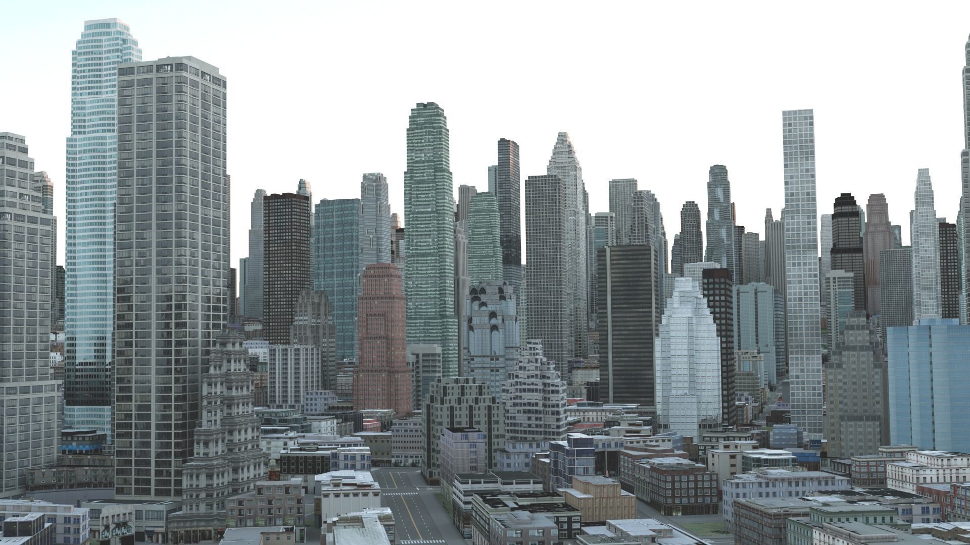 Real Time City 16 3D model_3