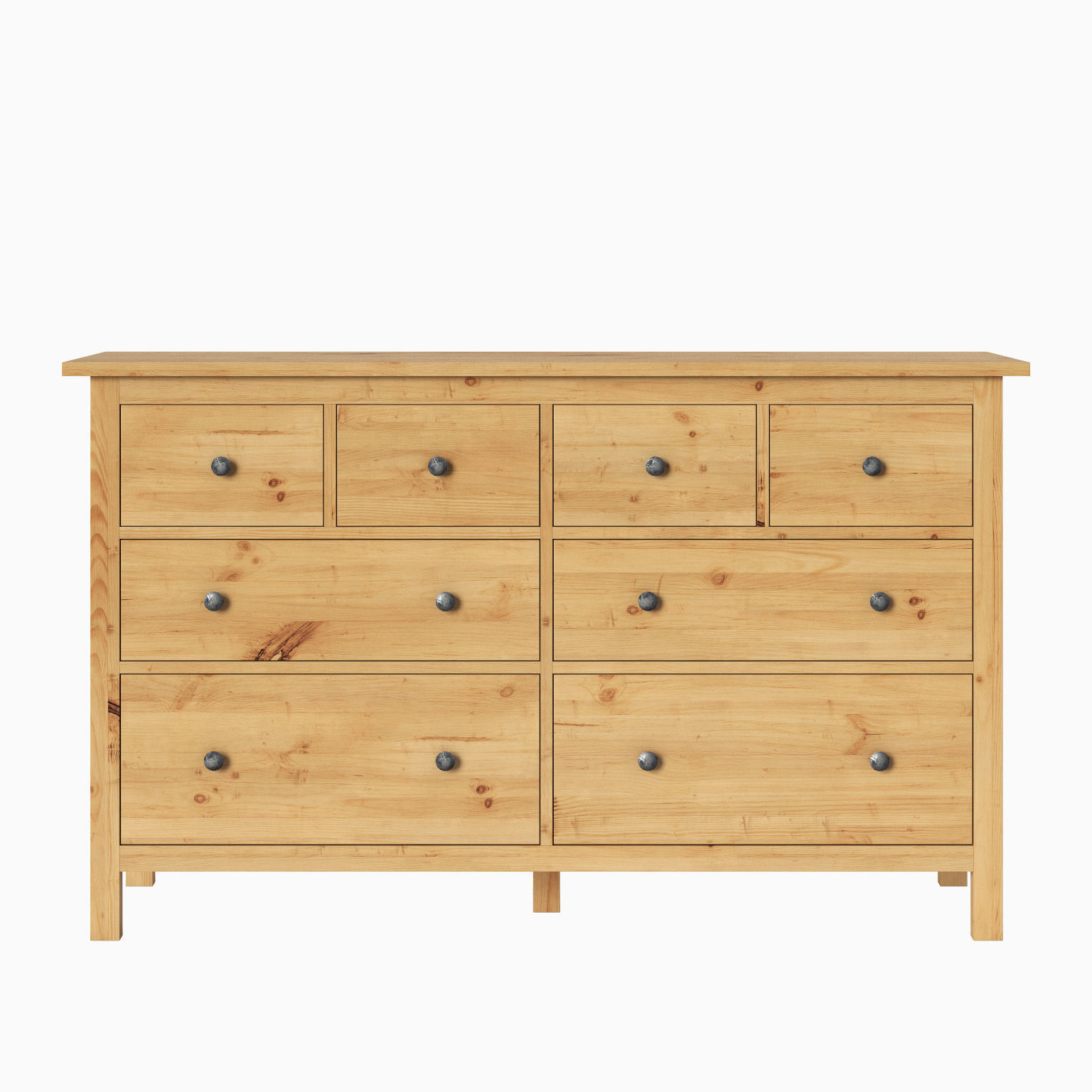 HEMNES 8-drawer dresser 3D model_5