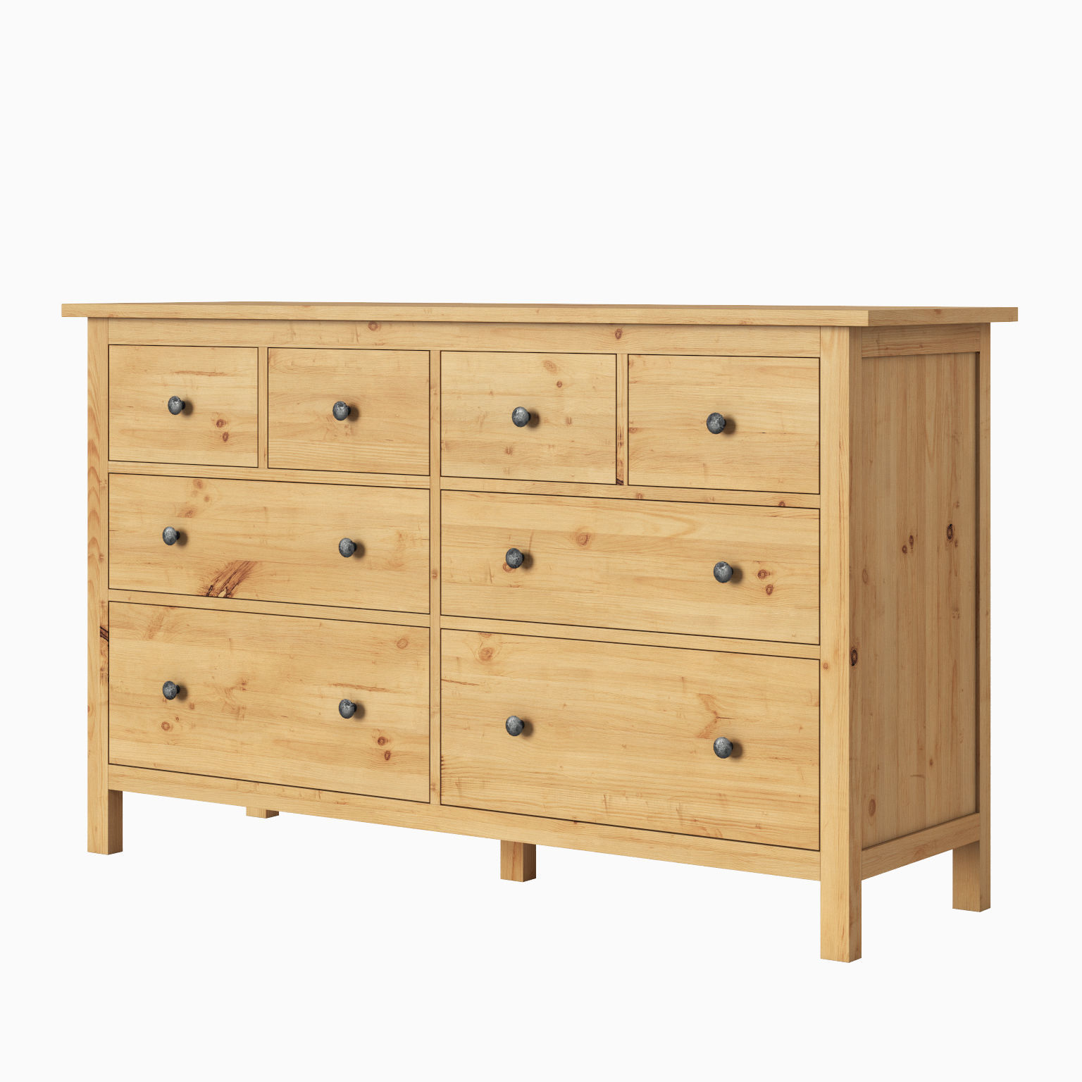 HEMNES 8-drawer dresser 3D model_4