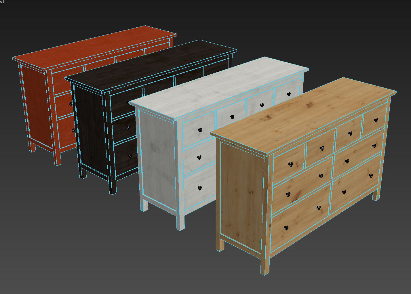 HEMNES 8-drawer dresser 3D model_19