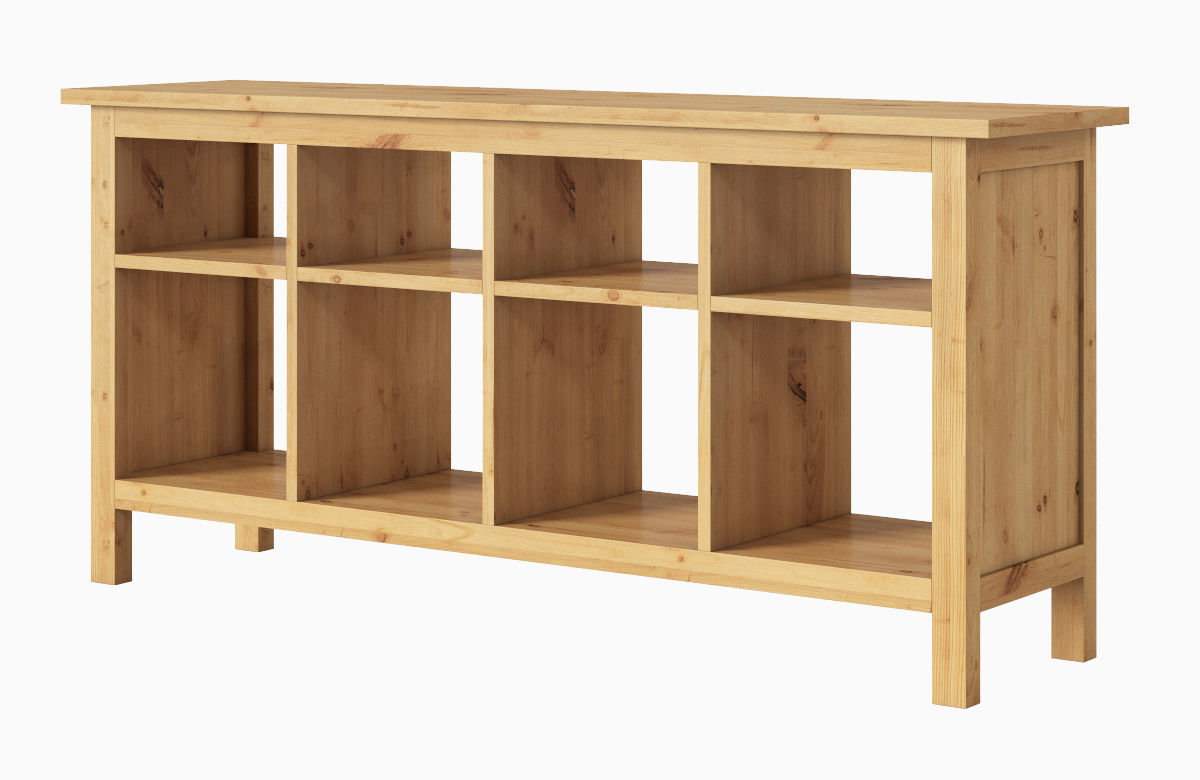 HEMNES Console table 3D model_1