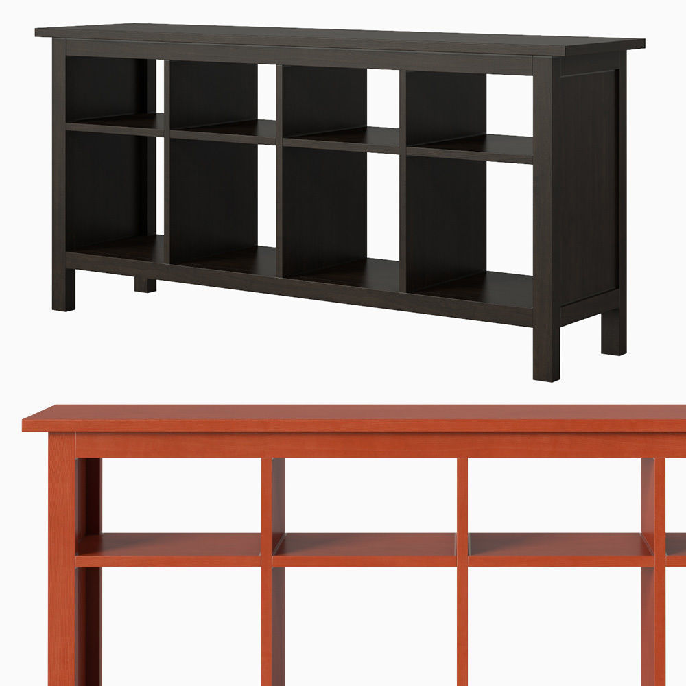 HEMNES Console table 3D model_11