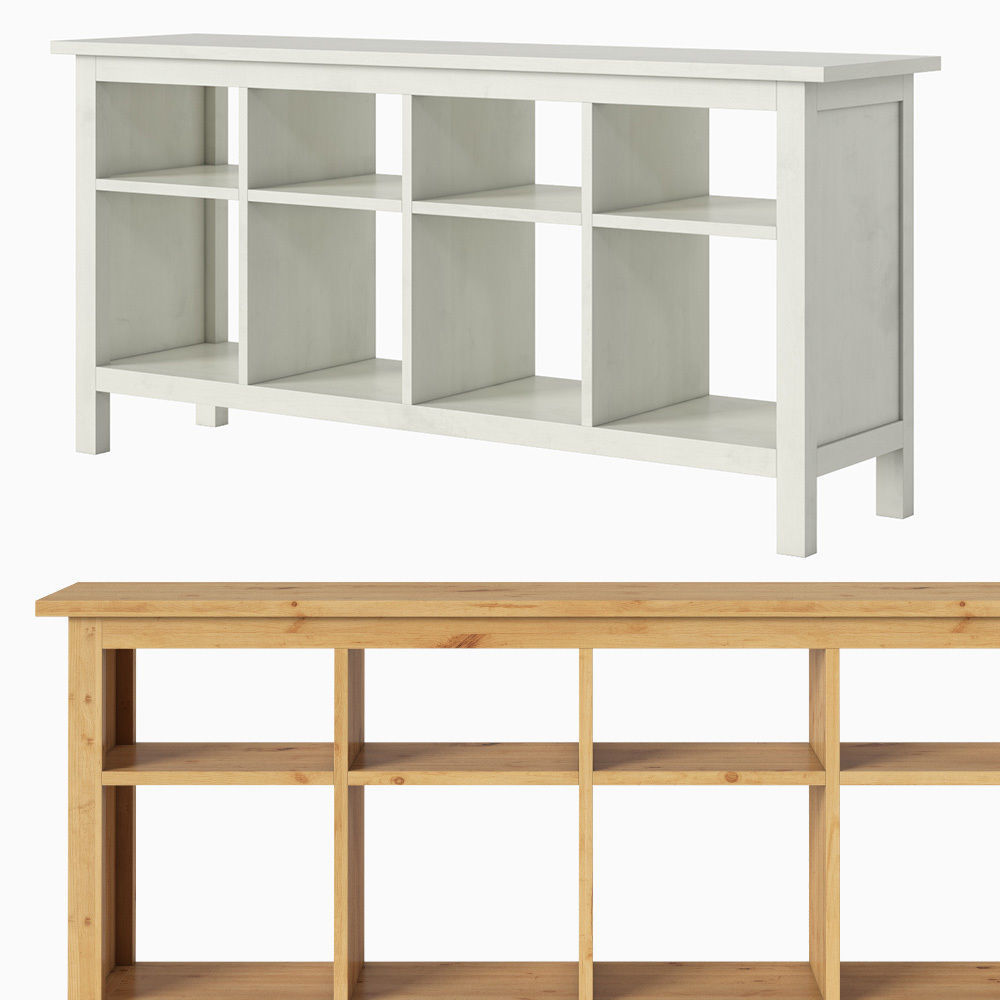 HEMNES Console table 3D model_3