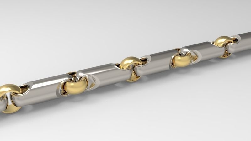 chain 3D print model