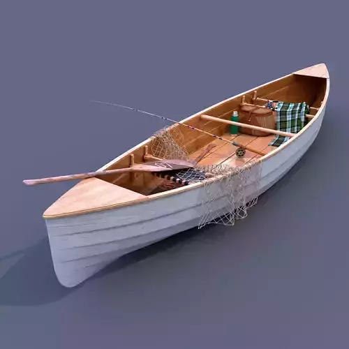 fishing boat 3D model