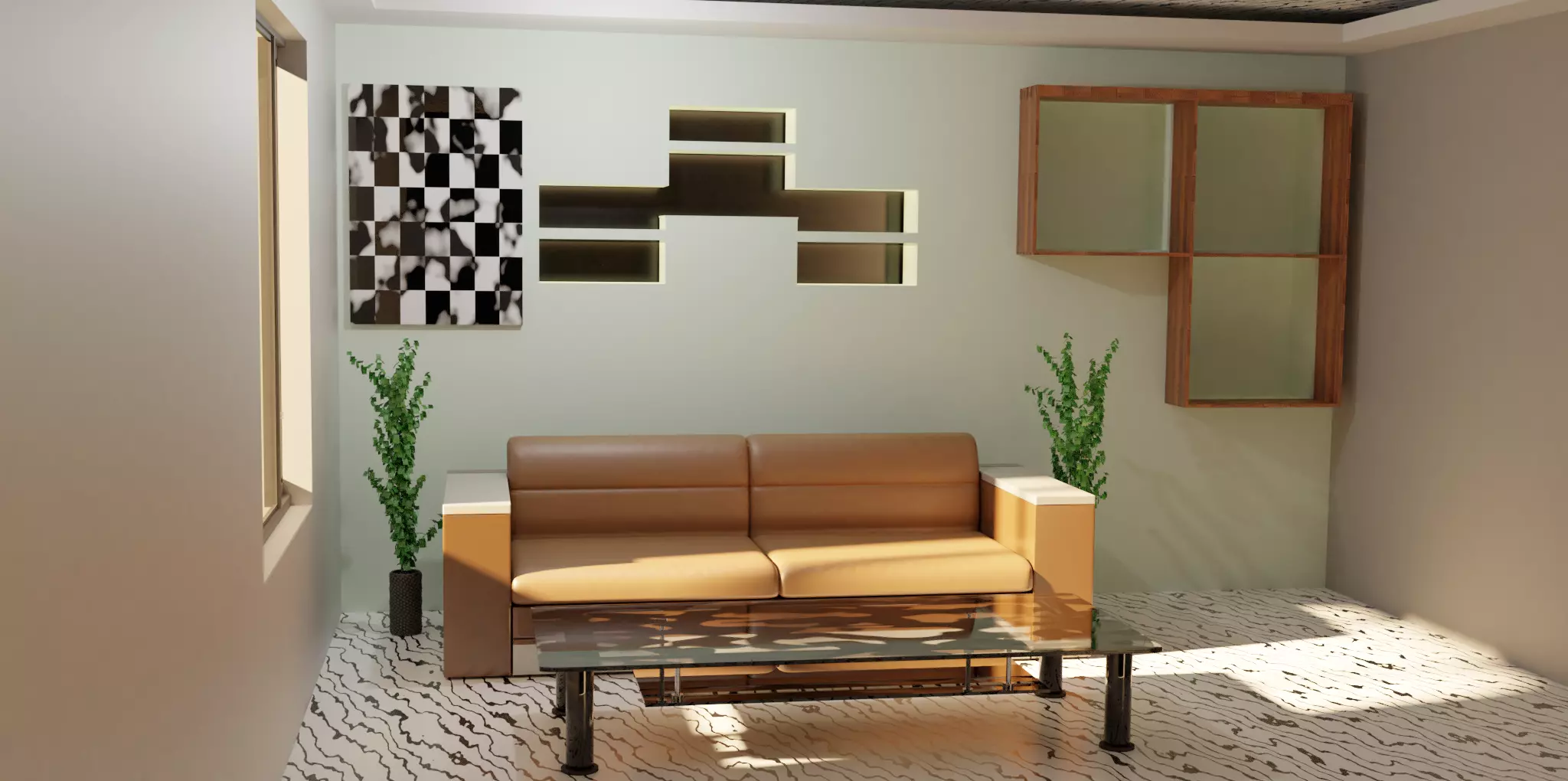 Living room Free 3D model