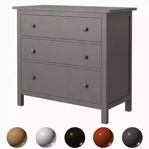 HEMNES 3-drawer chest