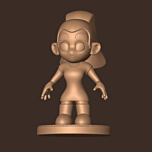 ARIANA GRANDE CHIBI 3D print model_2