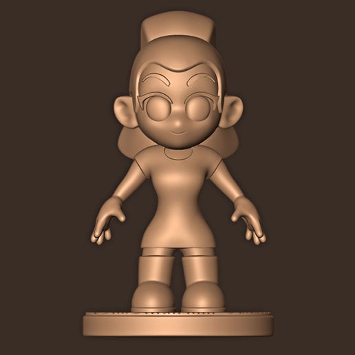 ARIANA GRANDE CHIBI 3D print model_1