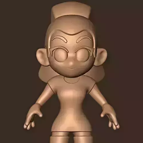 ARIANA GRANDE CHIBI 3D print model