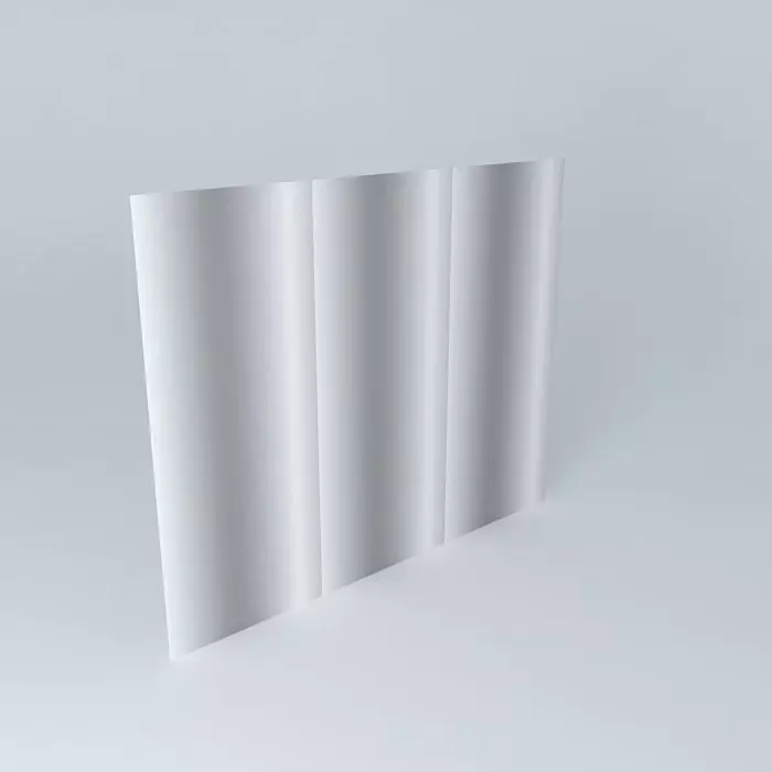 Beveled mirror Free 3D model_0