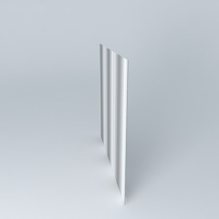 Beveled mirror Free 3D model_2