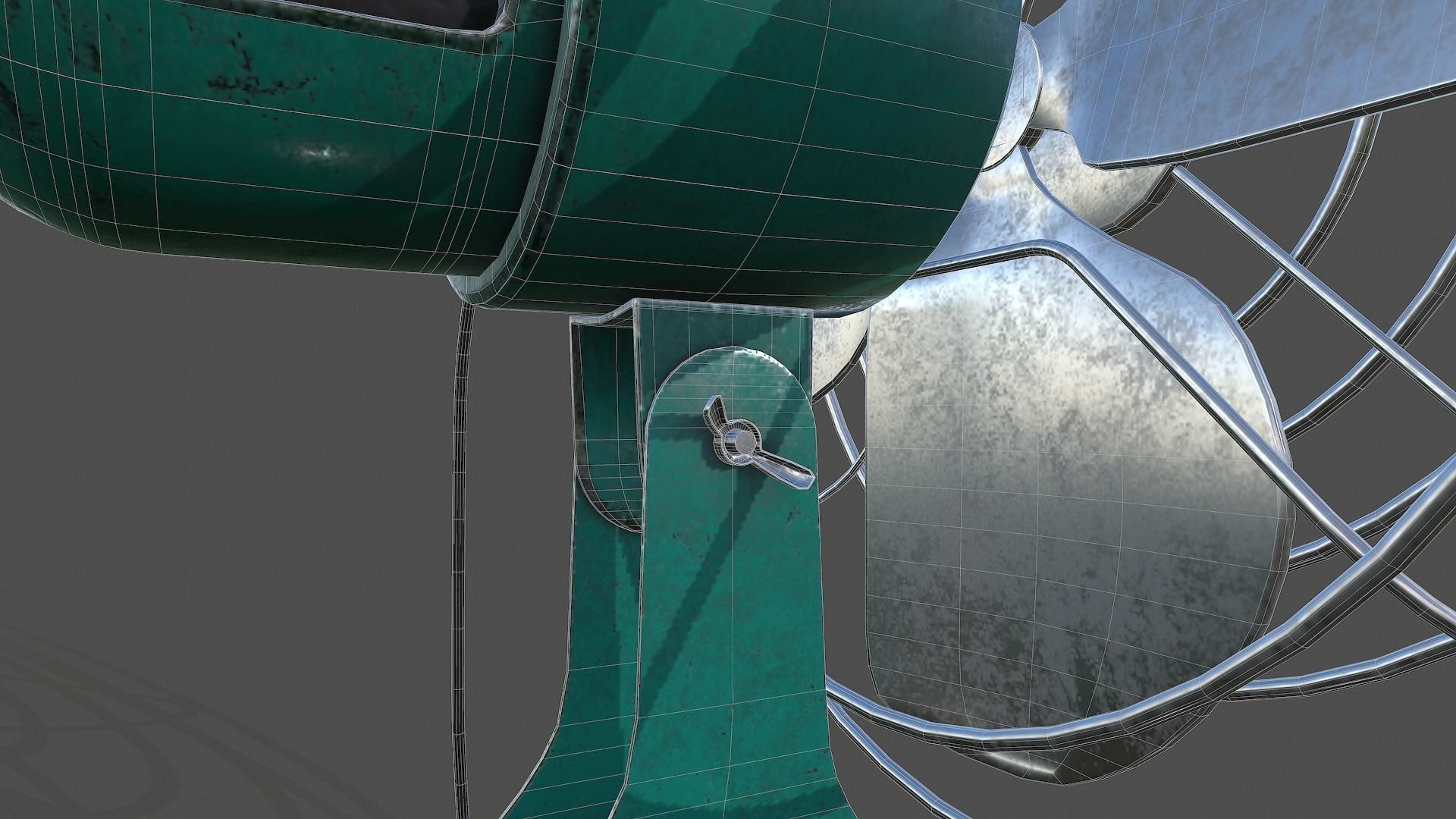 Vintage Fan - Tutorial Included 3D model_19