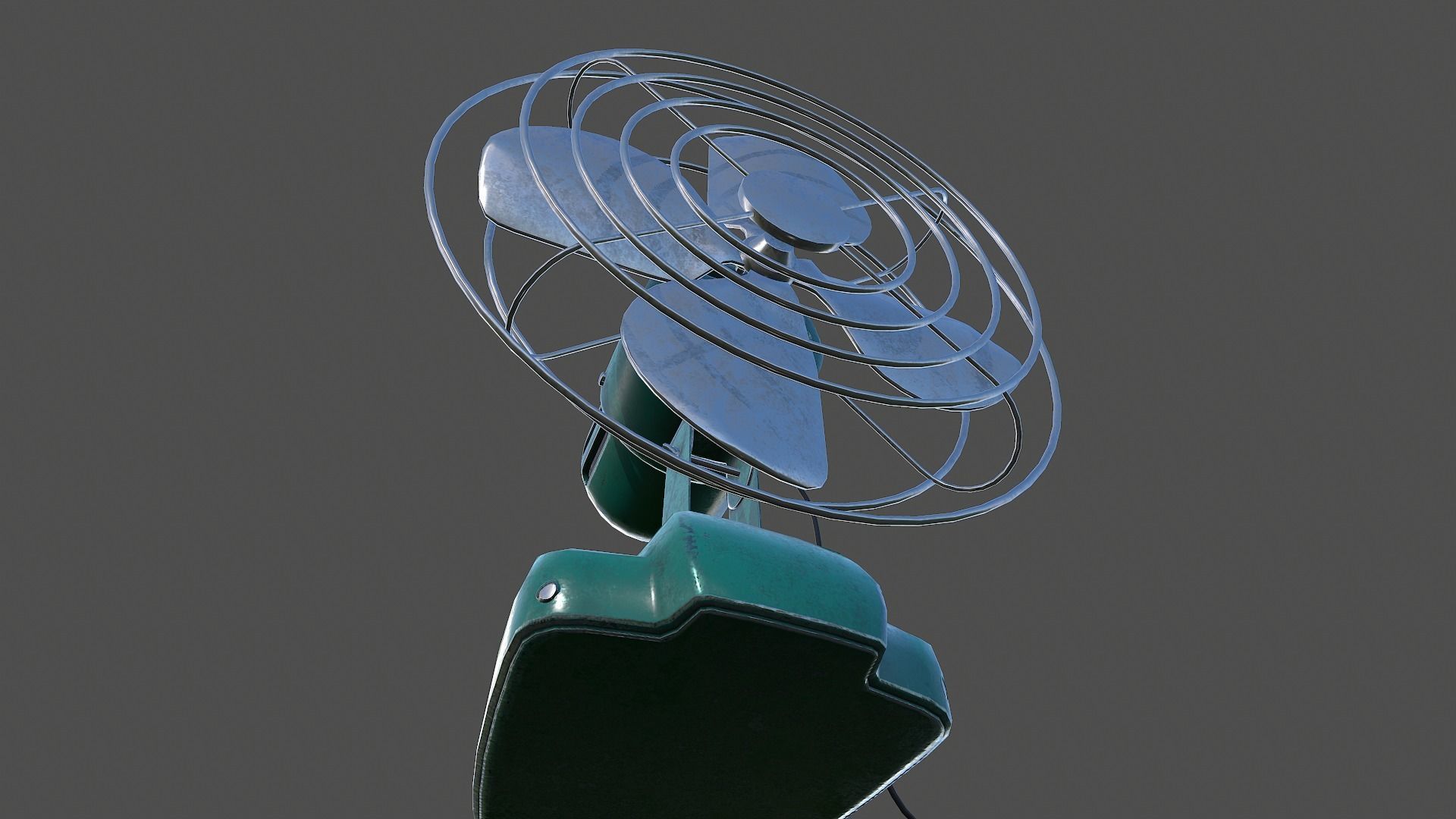 Vintage Fan - Tutorial Included 3D model_16